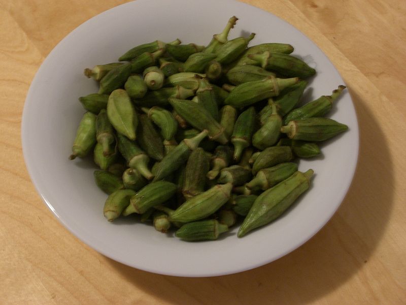 Okra (Abelmoschus esculentus)