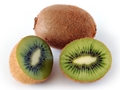 Kiwi ganz und halbiert