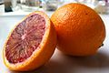 Blutorange (Citrus sinensis)